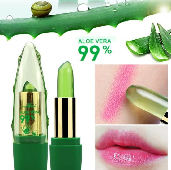 Aloe Vera Magic Color Changing Lipstick - pH Reactive Moisturizing Lip Balm