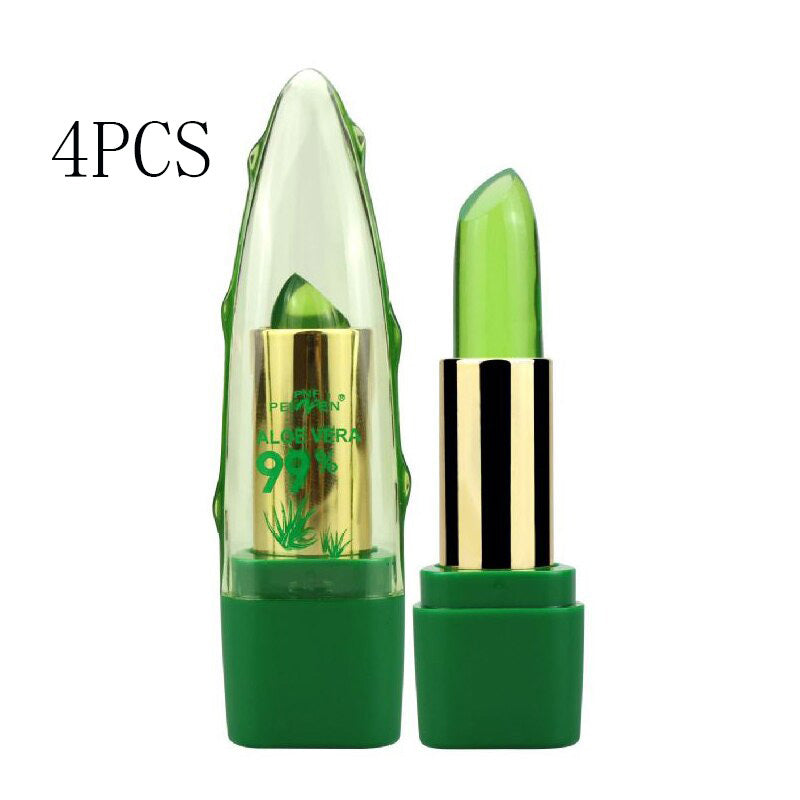 Aloe Vera Magic Color Changing Lipstick - pH Reactive Moisturizing Lip Balm