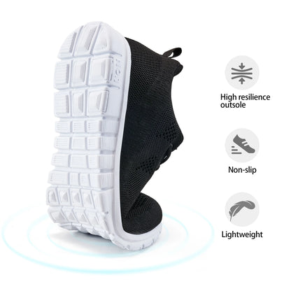 Women Running Shoes Breathable Casual Sneakers Comfortable Walking Tennis Shoes