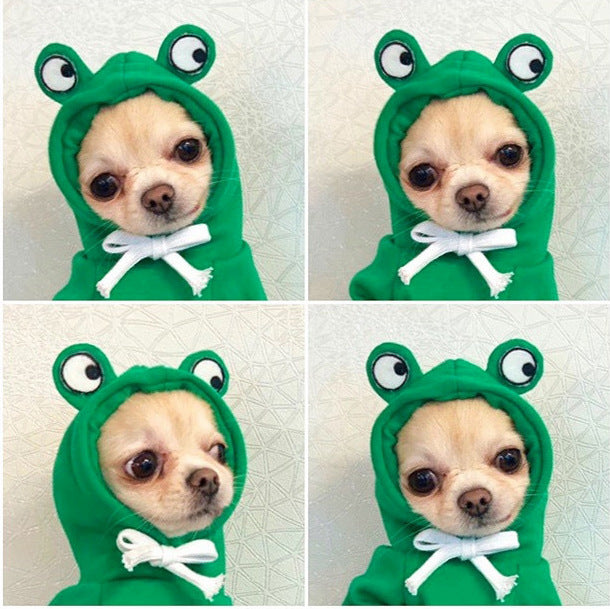 Cute Fruit Dog Hoodie - Warm Winter Fleece Pet Clothes