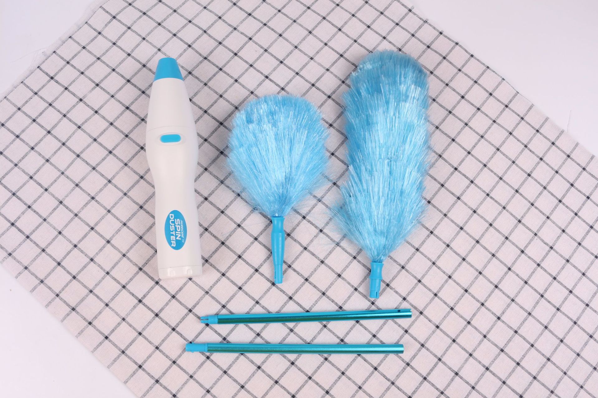 Electric Spin Duster - Motorized 360° Rotating Cleaning Brush