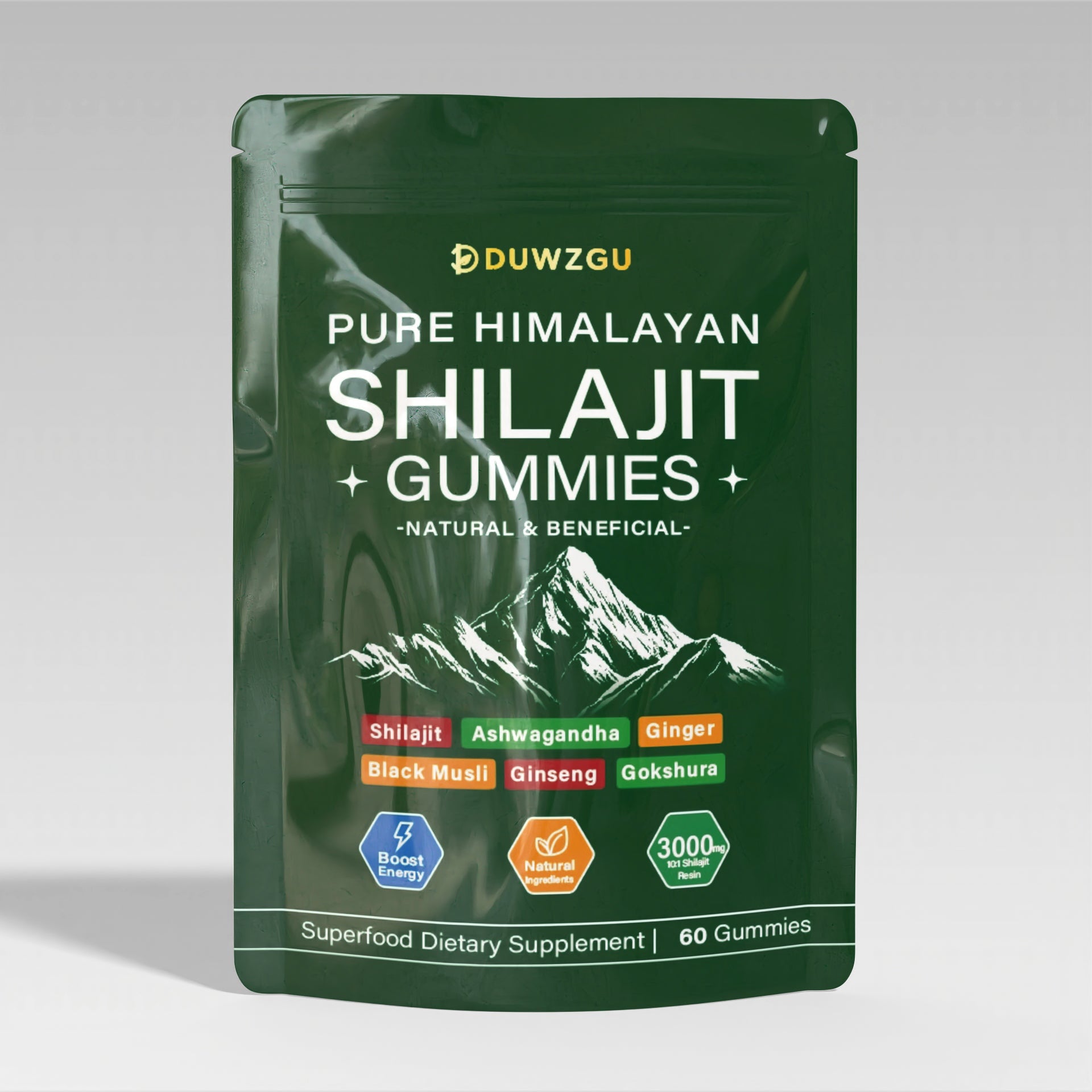 Shilajit Soft Fruit Jelly Candy - Chewy Gummy Sweets Bag