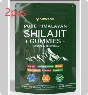 Shilajit Soft Fruit Jelly Candy - Chewy Gummy Sweets Bag