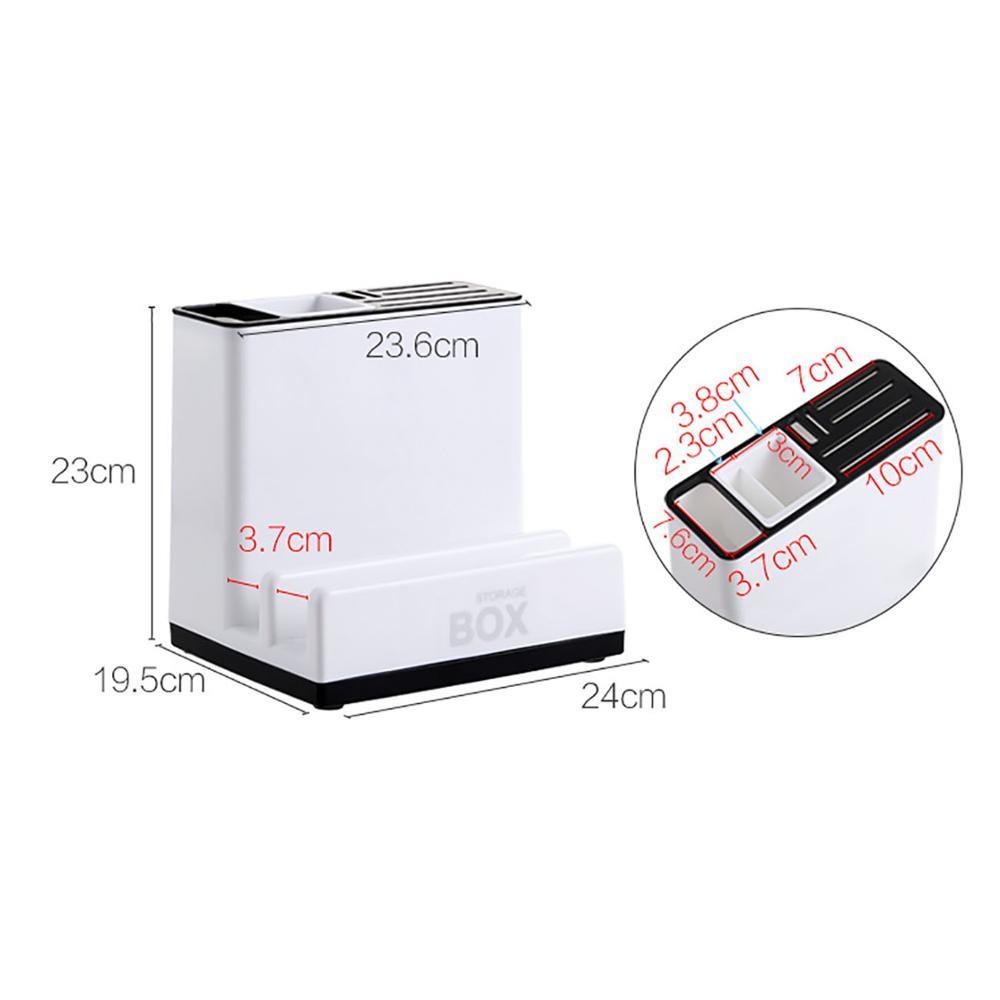 Kitchen Knife Holder & Cutlery Organizer Storage Rack