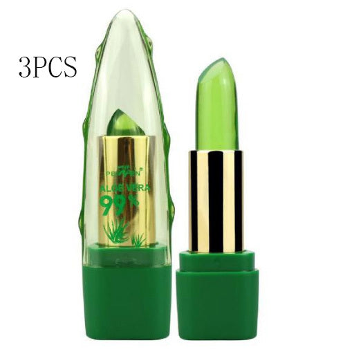 Aloe Vera Magic Color Changing Lipstick - pH Reactive Moisturizing Lip Balm