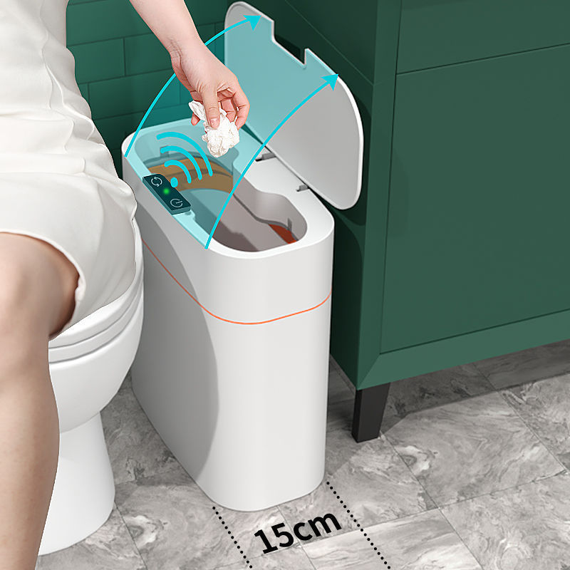 Smart Trash Can, Automatic Dustbin, Motion Sensor Trash Can, Touchless Garbage Bin, Smart Bin with Lid, Rechargeable Dustbin, UV Sterilization Trash Can, Kitchen Sensor Bin, Waterproof Smart Bin, Electric Trash Can, Bathroom Smart Dustbin, Automatic Lid Trash Can, Deodorizing Dustbin, Smart Home Gadgets, Small Car Trash Box