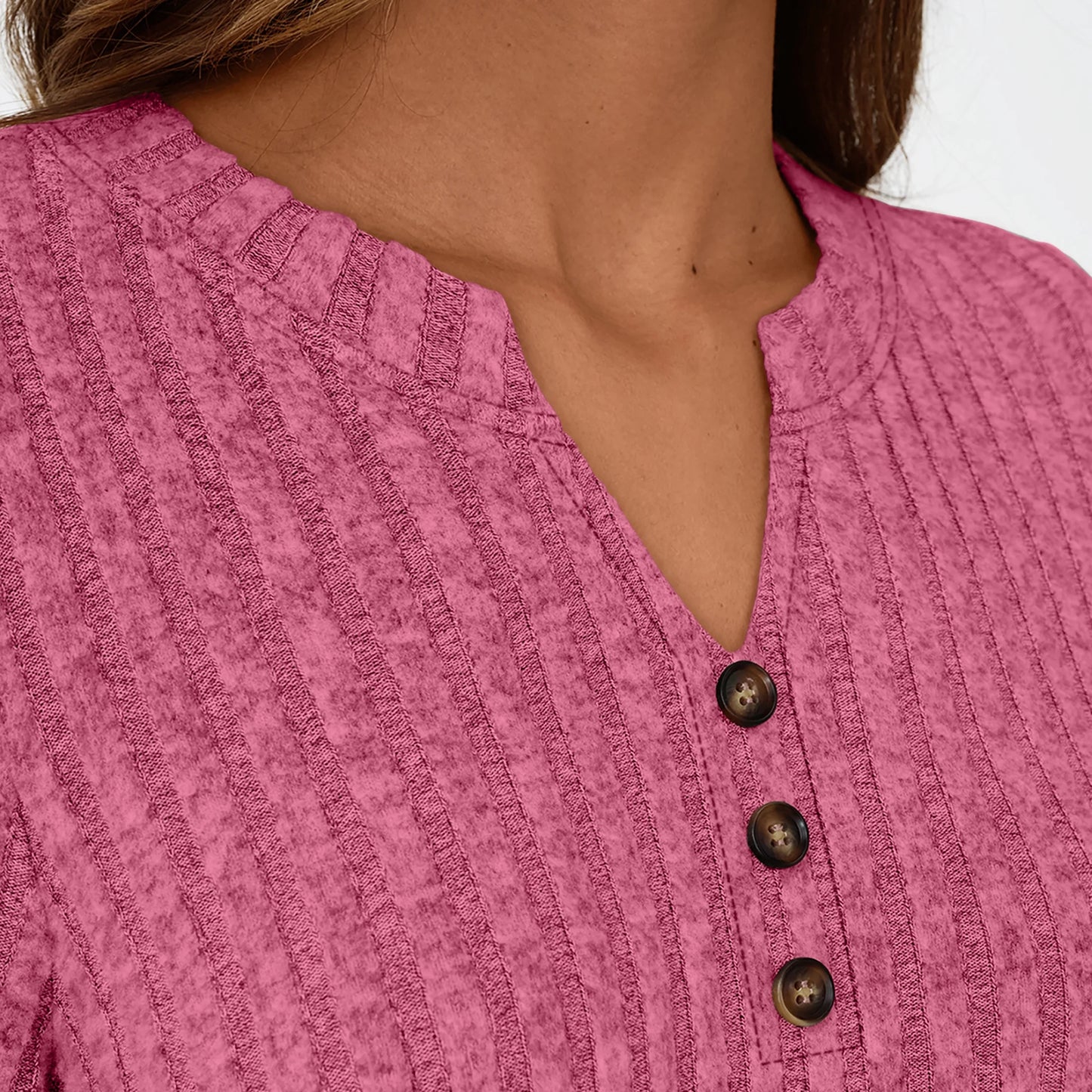 Tunic Shirts for Womens Long Sleeve Tops Casual V Neck Sweaters for Women Blouses