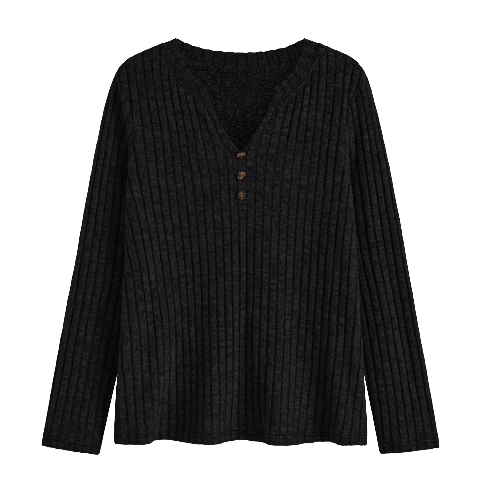 Tunic Shirts for Womens Long Sleeve Tops Casual V Neck Sweaters for Women Blouses