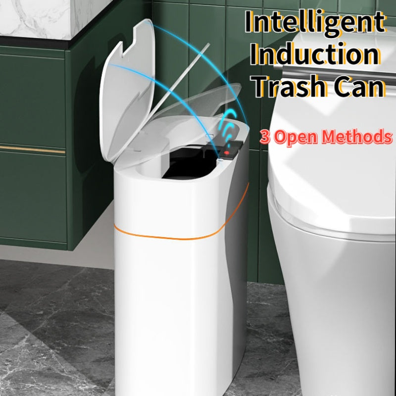 Smart Trash Can, Automatic Dustbin, Motion Sensor Trash Can, Touchless Garbage Bin, Smart Bin with Lid, Rechargeable Dustbin, UV Sterilization Trash Can, Kitchen Sensor Bin, Waterproof Smart Bin, Electric Trash Can, Bathroom Smart Dustbin, Automatic Lid Trash Can, Deodorizing Dustbin, Smart Home Gadgets, Small Car Trash Box