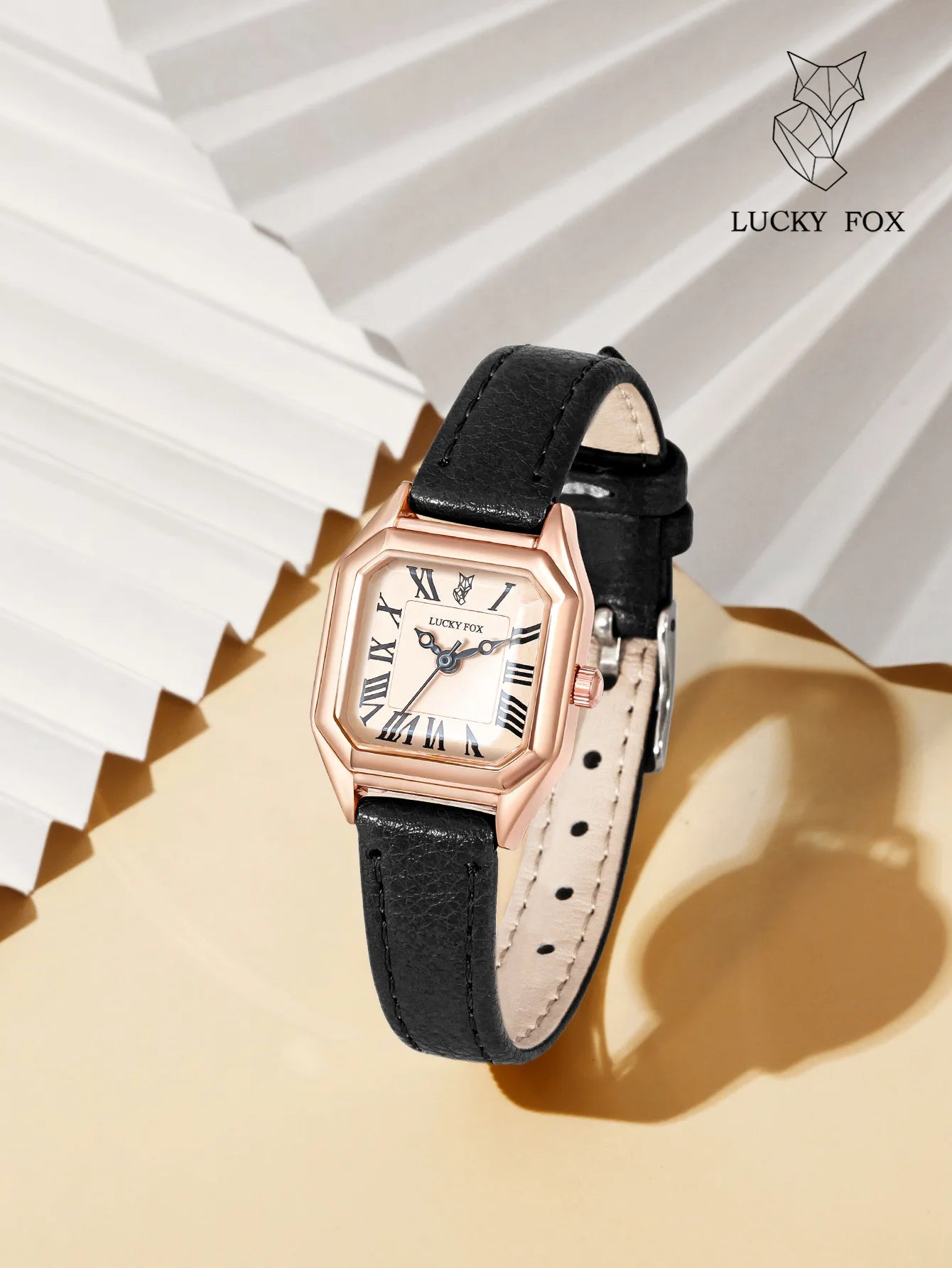 Minimalist Women's Casual Clock - Tomi L38 Leather Watch