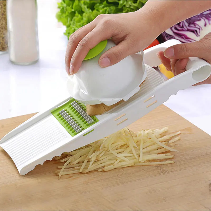 Myvit Vegetable Cutter - 3-in-1 Slicer, Peeler & Grater
