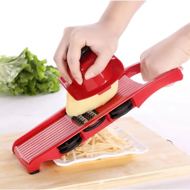Myvit Vegetable Cutter - 3-in-1 Slicer, Peeler & Grater