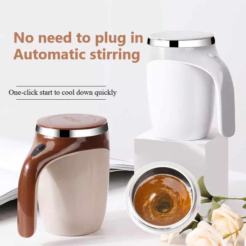 Self Stirring Coffee Cup, Electric Stirring Mug, Rechargeable Coffee Mug, Magnetic Stirring Cup, Smart Mug, Coffee Mixer, Gadgets for Kitchen, Automatic Milkshake Mixer, USB Rechargeable Stirring Mug, Portable Electric Drink Mixer, Electric Cup, Magnetic Mug, Automatic Magnetic Water Cup, Lazy Man Electric Coffee Cup