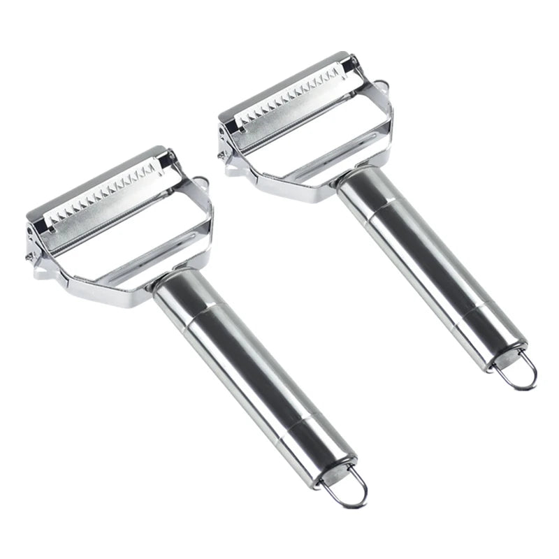 2-in-1 Multi-Function Double-Head Vegetable Peeler - Durable Kitchen Tool