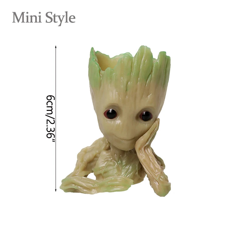 Cartoon Groot Miniature - Cute Tree Man Desktop Ornament