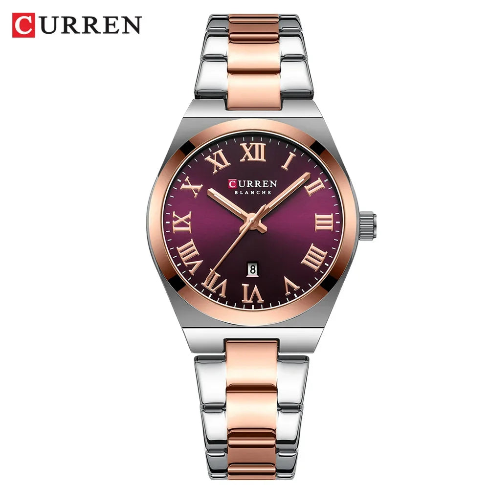 Luxury Women's Watch - Waterproof Stainless Steel Dress Watch