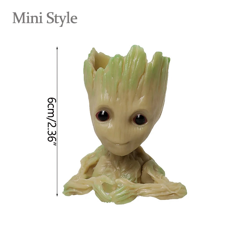 Cartoon Groot Miniature - Cute Tree Man Desktop Ornament