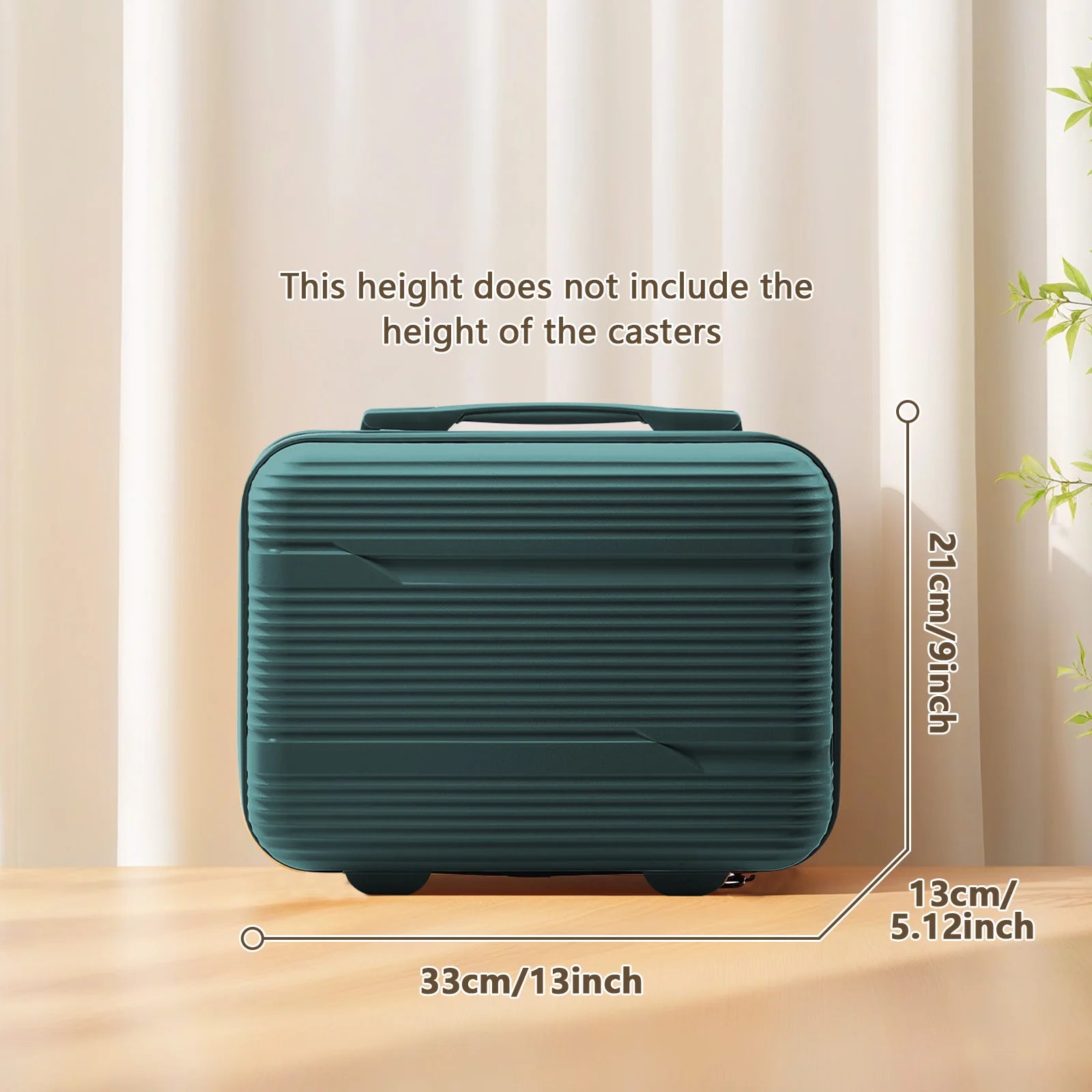 13-inch Mini Travel Suitcase - Lightweight Makeup Case