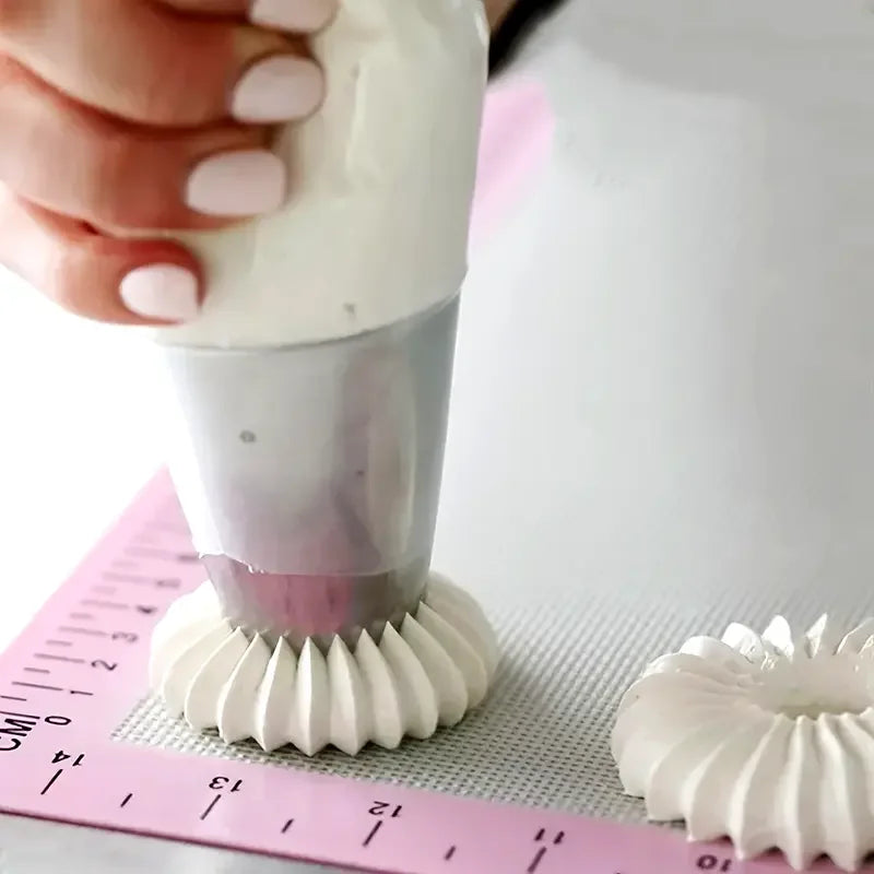 2pcs Large Russian Icing Nozzles - Stainless Steel Cake Tool