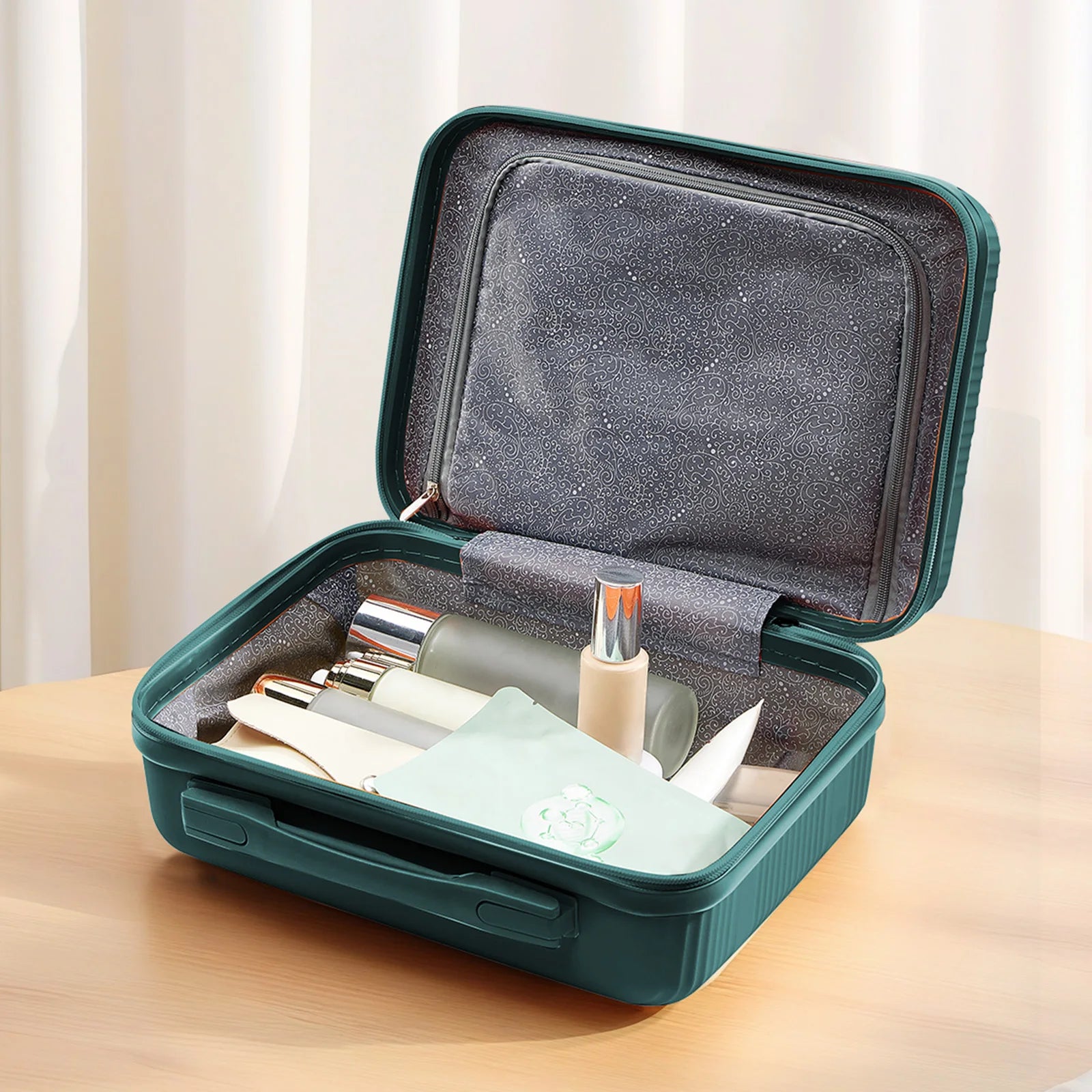 13-inch Mini Travel Suitcase - Lightweight Makeup Case