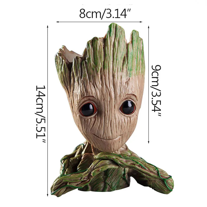 Cartoon Groot Miniature - Cute Tree Man Desktop Ornament