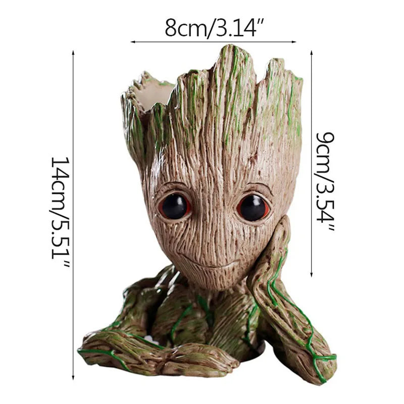 Cartoon Groot Miniature - Cute Tree Man Desktop Ornament
