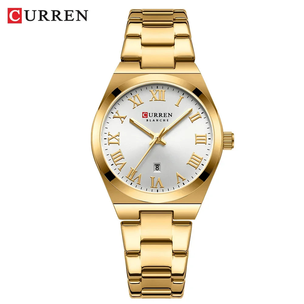 Luxury Women's Watch - Waterproof Stainless Steel Dress Watch