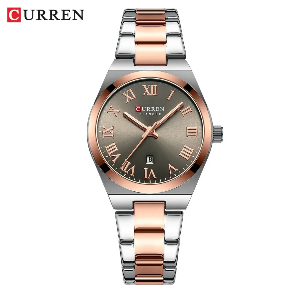 Luxury Women's Watch - Waterproof Stainless Steel Dress Watch