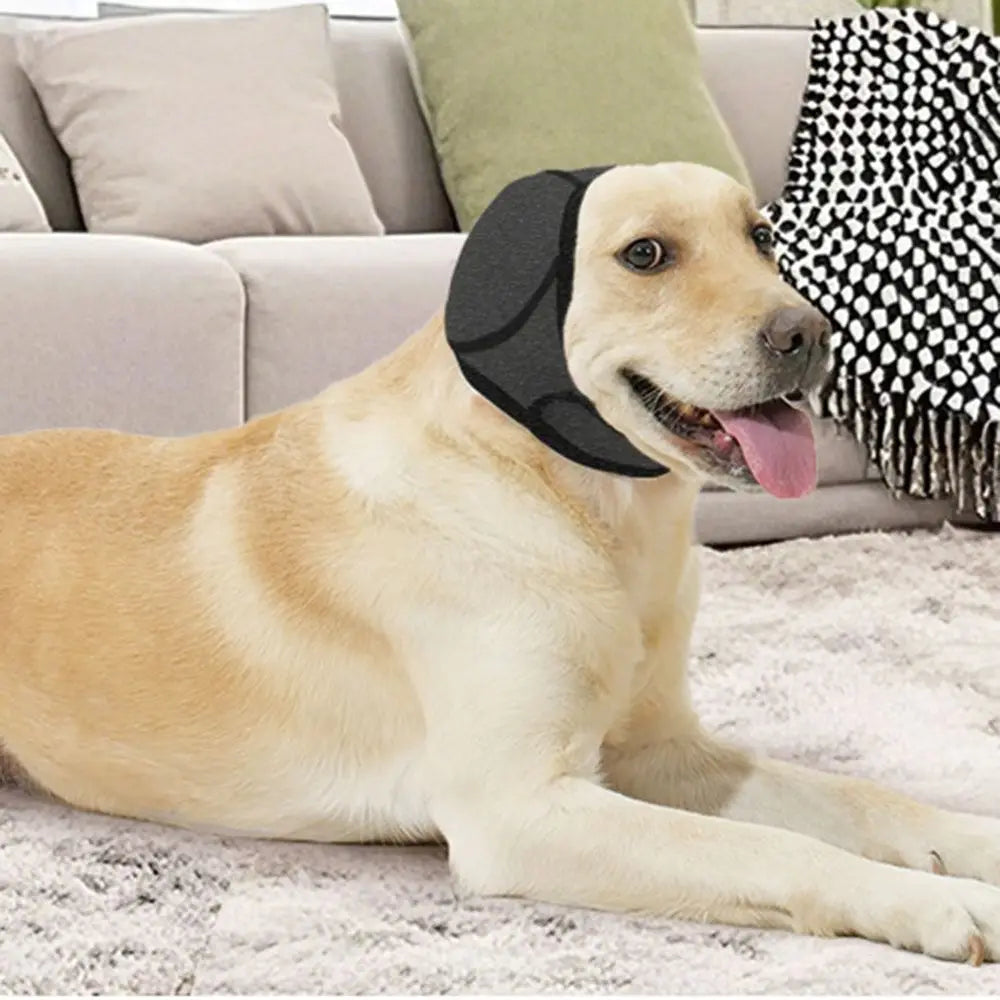 Noise Reduction Dog Ear Covers Hearing Protection Adjustable Dog Calming Earmuff Waterproof Anti-noise Pet Ear Muffs