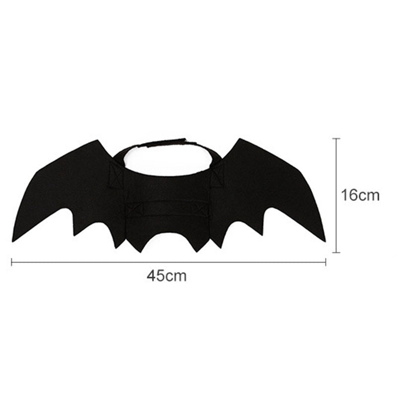Halloween Bat Wings Harness Costume for Cats & Dogs