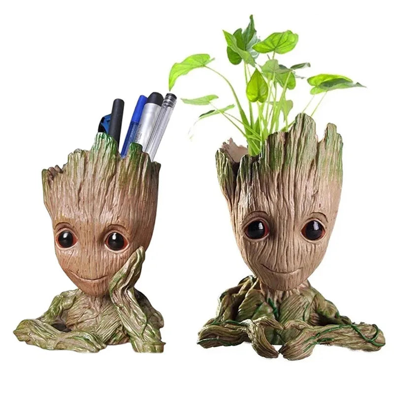 Cartoon Groot Miniature - Cute Tree Man Desktop Ornament