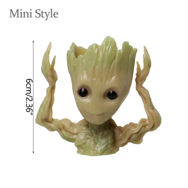 Cartoon Groot Miniature - Cute Tree Man Desktop Ornament