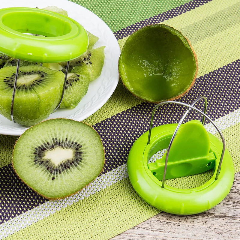 Detachable Kiwi Cutter & Peeler - Creative Fruit Salad Kitchen Gadget