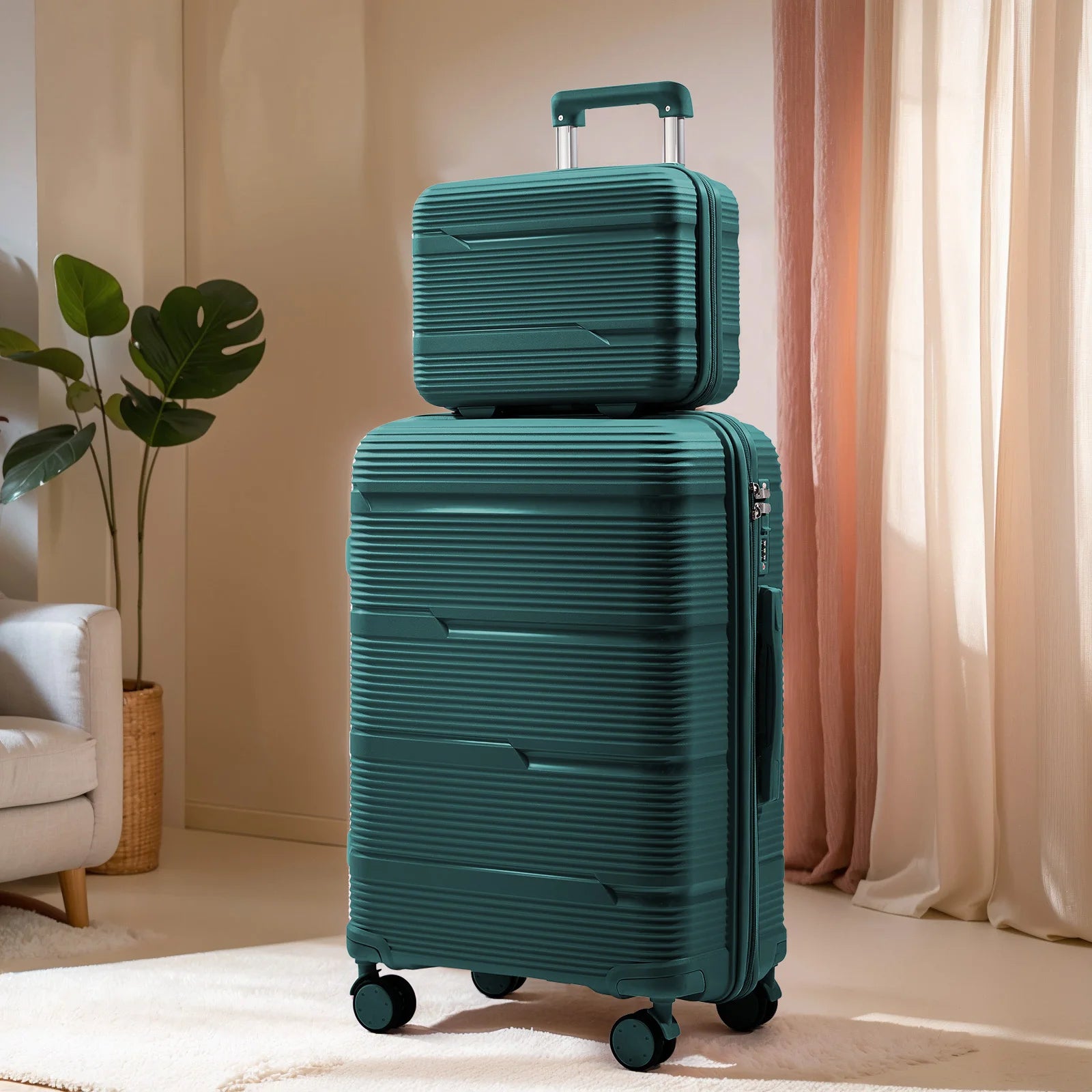 13-inch Mini Travel Suitcase - Lightweight Makeup Case