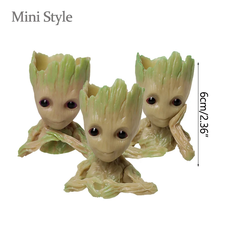 Cartoon Groot Miniature - Cute Tree Man Desktop Ornament