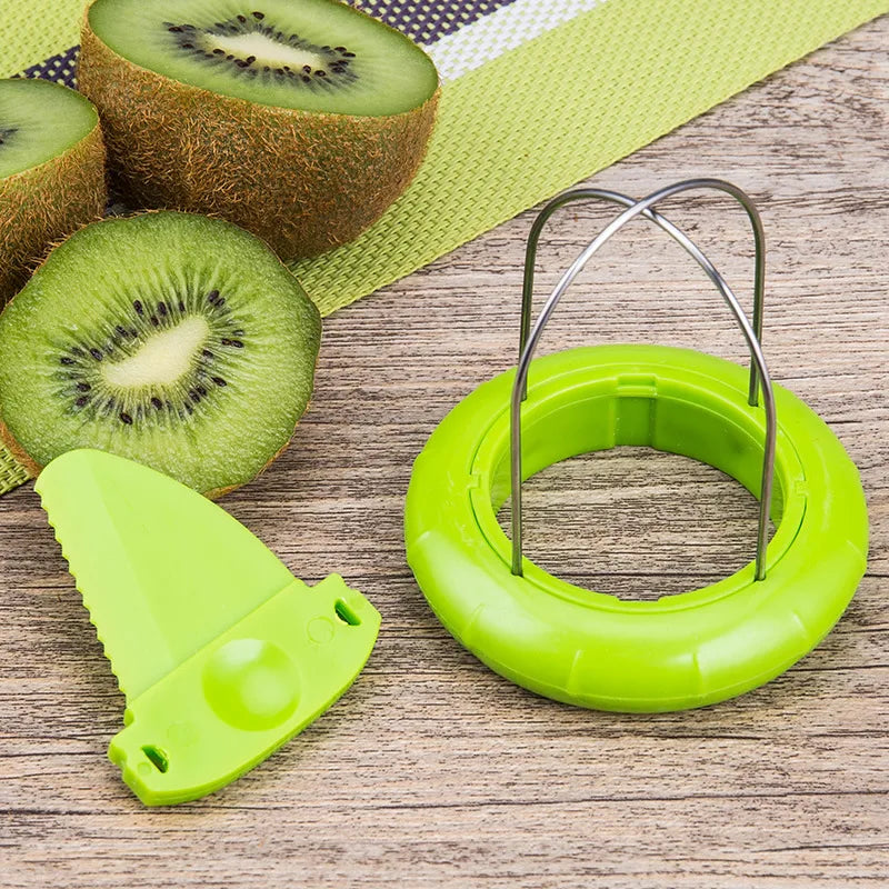 Detachable Kiwi Cutter & Peeler - Creative Fruit Salad Kitchen Gadget