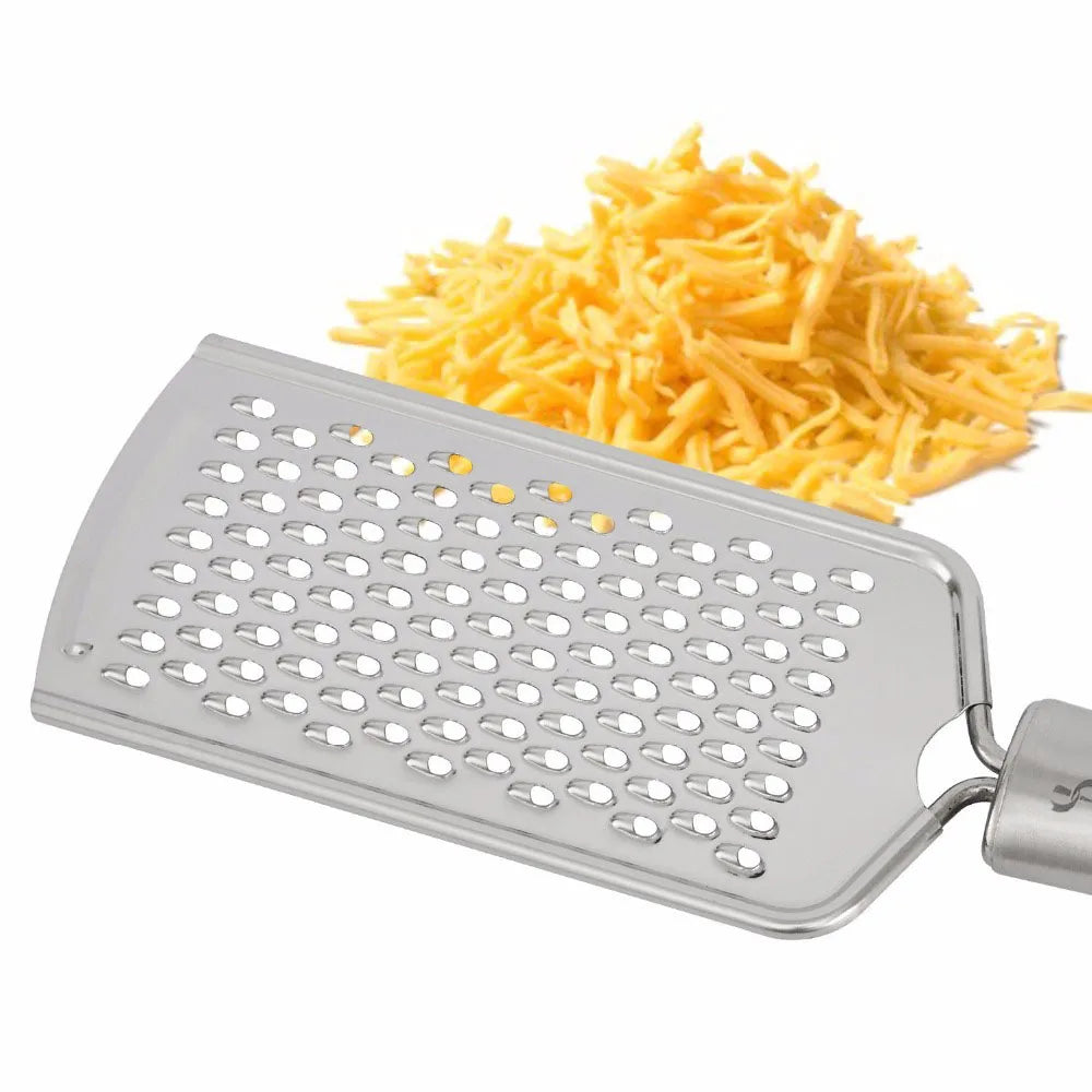 LMETJMA Stainless Steel Lemon Zester & Micro Blade Grater