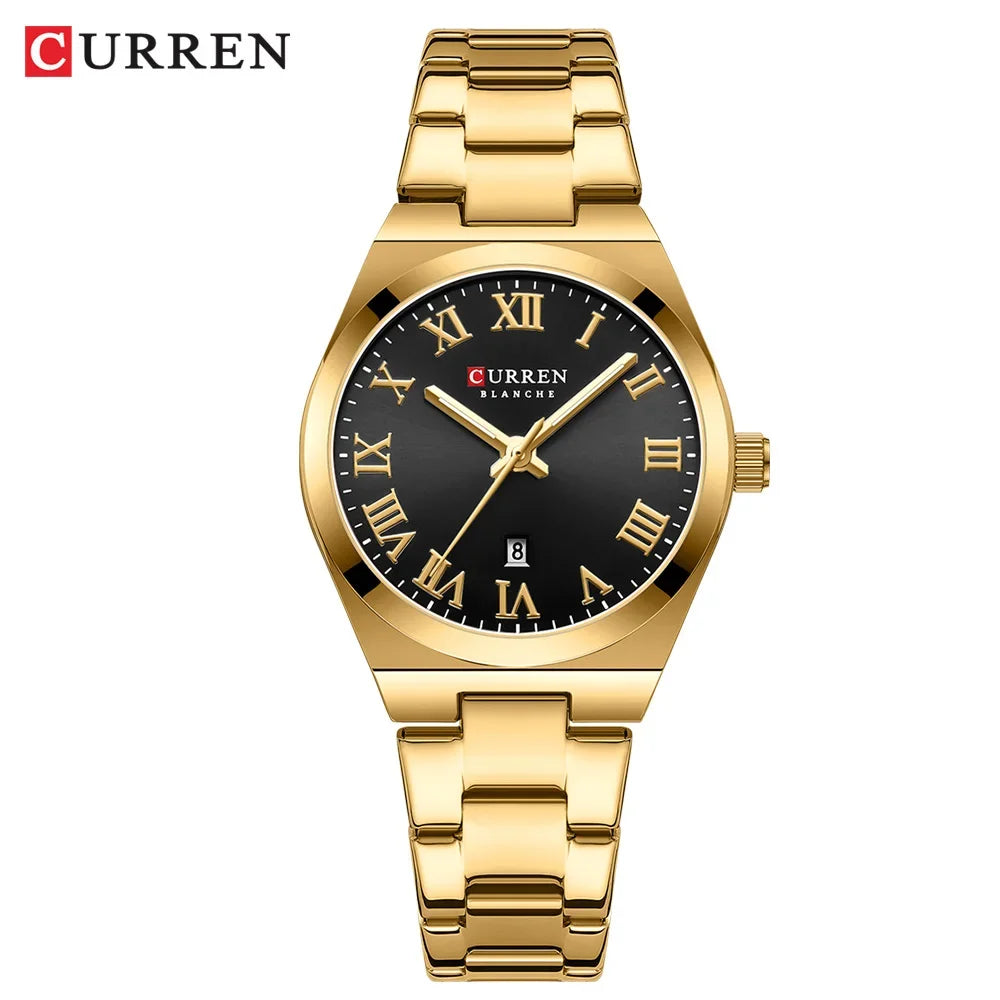 Luxury Women's Watch - Waterproof Stainless Steel Dress Watch
