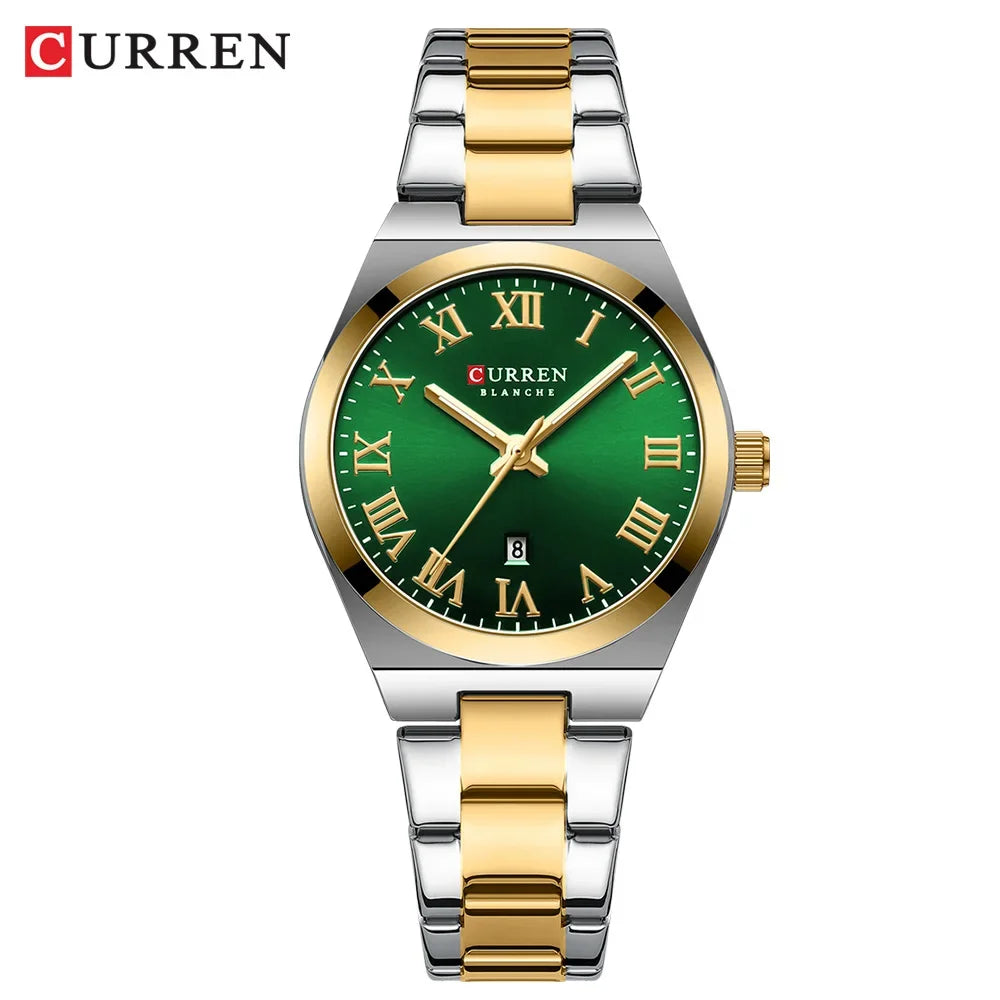 Luxury Women's Watch - Waterproof Stainless Steel Dress Watch