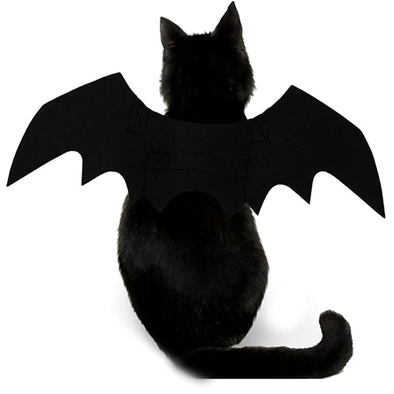 Halloween Bat Wings Harness Costume for Cats & Dogs