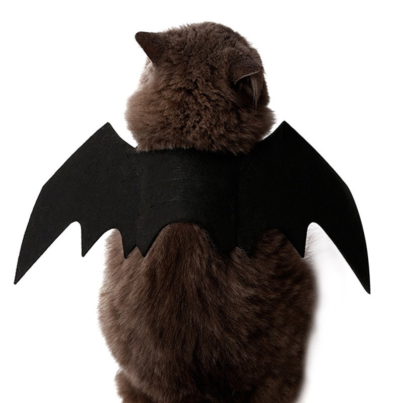 Halloween Bat Wings Harness Costume for Cats & Dogs
