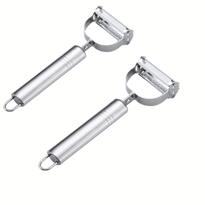 2-in-1 Multi-Function Double-Head Vegetable Peeler - Durable Kitchen Tool