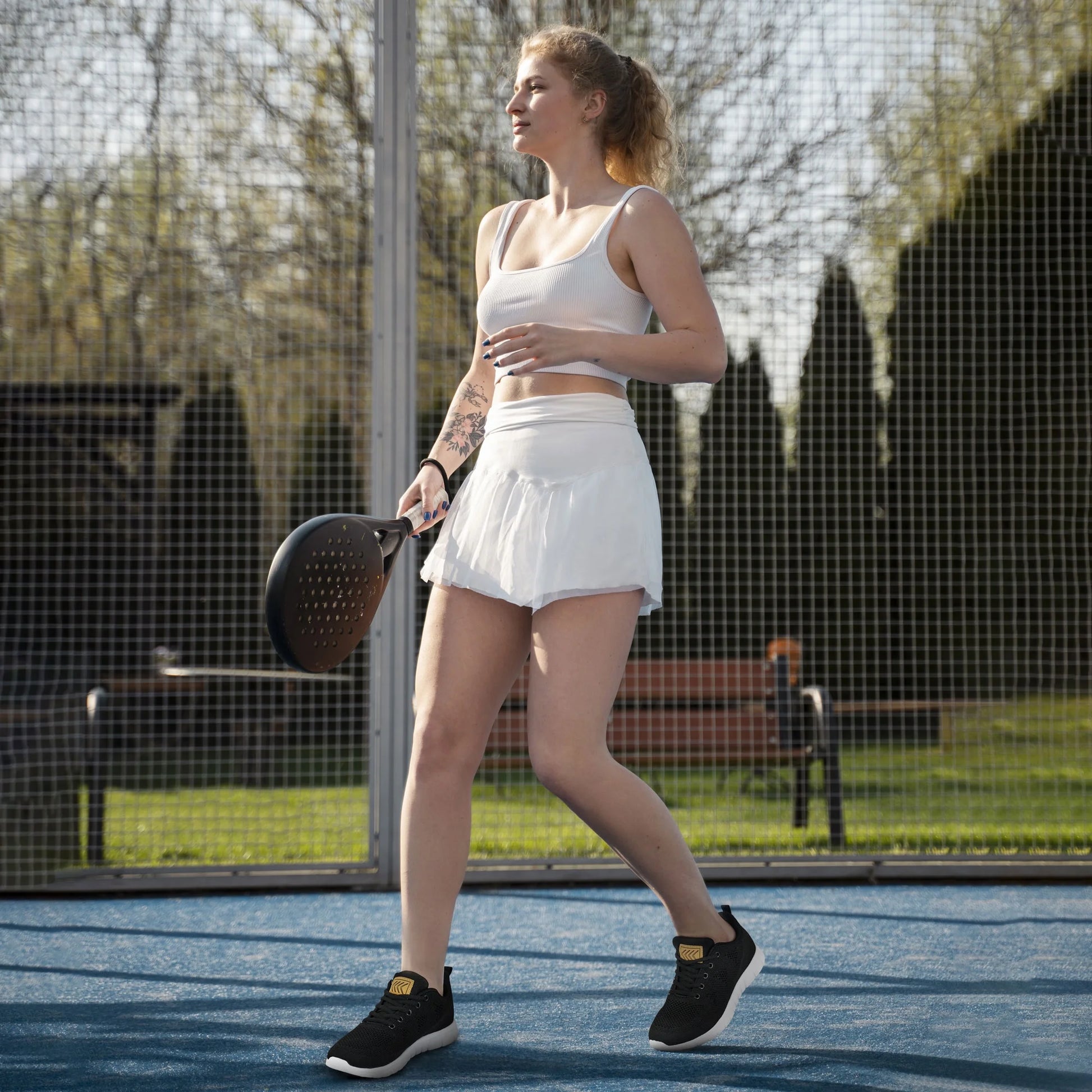 Women Running Shoes Breathable Casual Sneakers Comfortable Walking Tennis Shoes