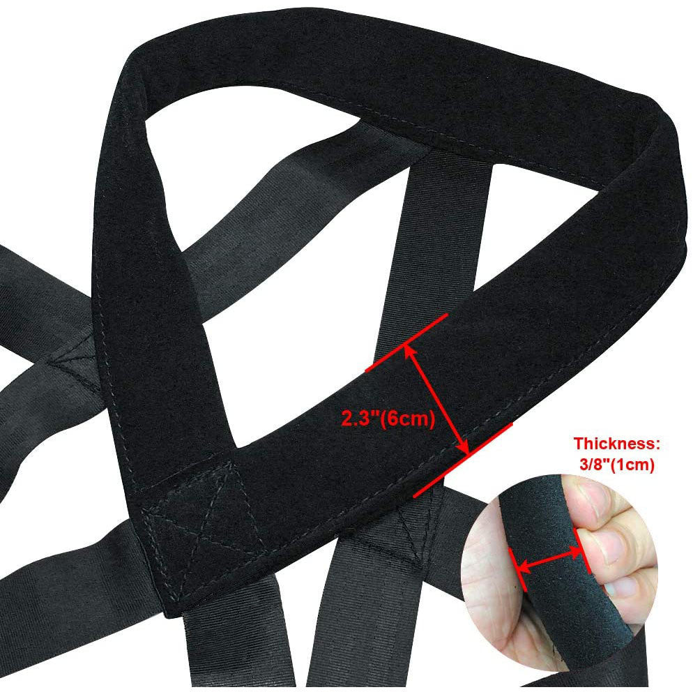 Heavy-Duty Dog Training Harness & Leash Set - No-Pull Chest Strap